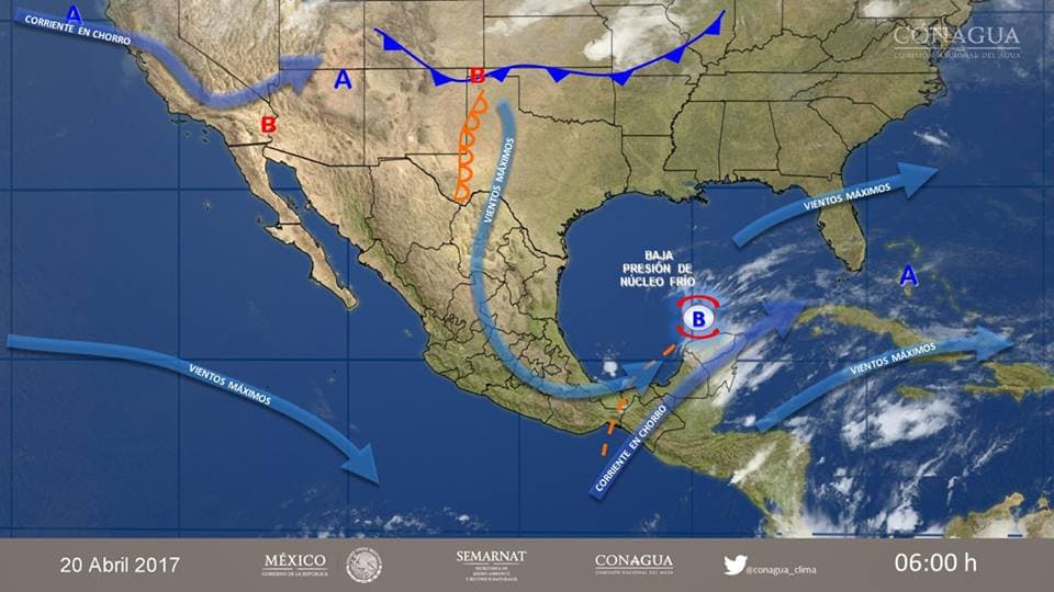 Saquen el paraguas, habrá tormentas en Playa del Carmen