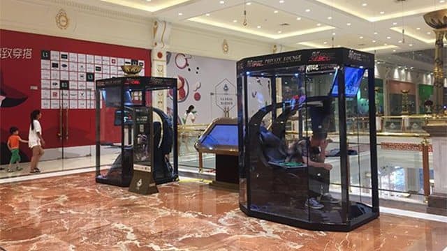 Inventan en China 'la cabina para maridos'