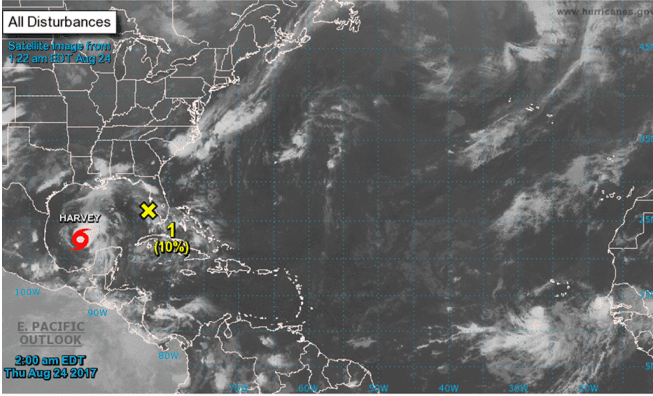 Harvey ya es de nuevo Tormenta Tropical