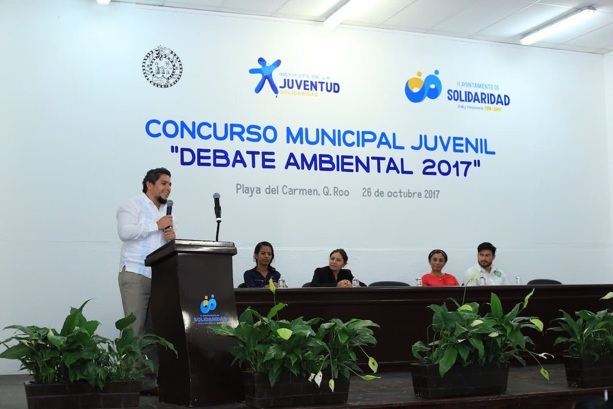 Se llevó a cabo el Concurso Municipal Juvenil, Debate Ambiental 2017