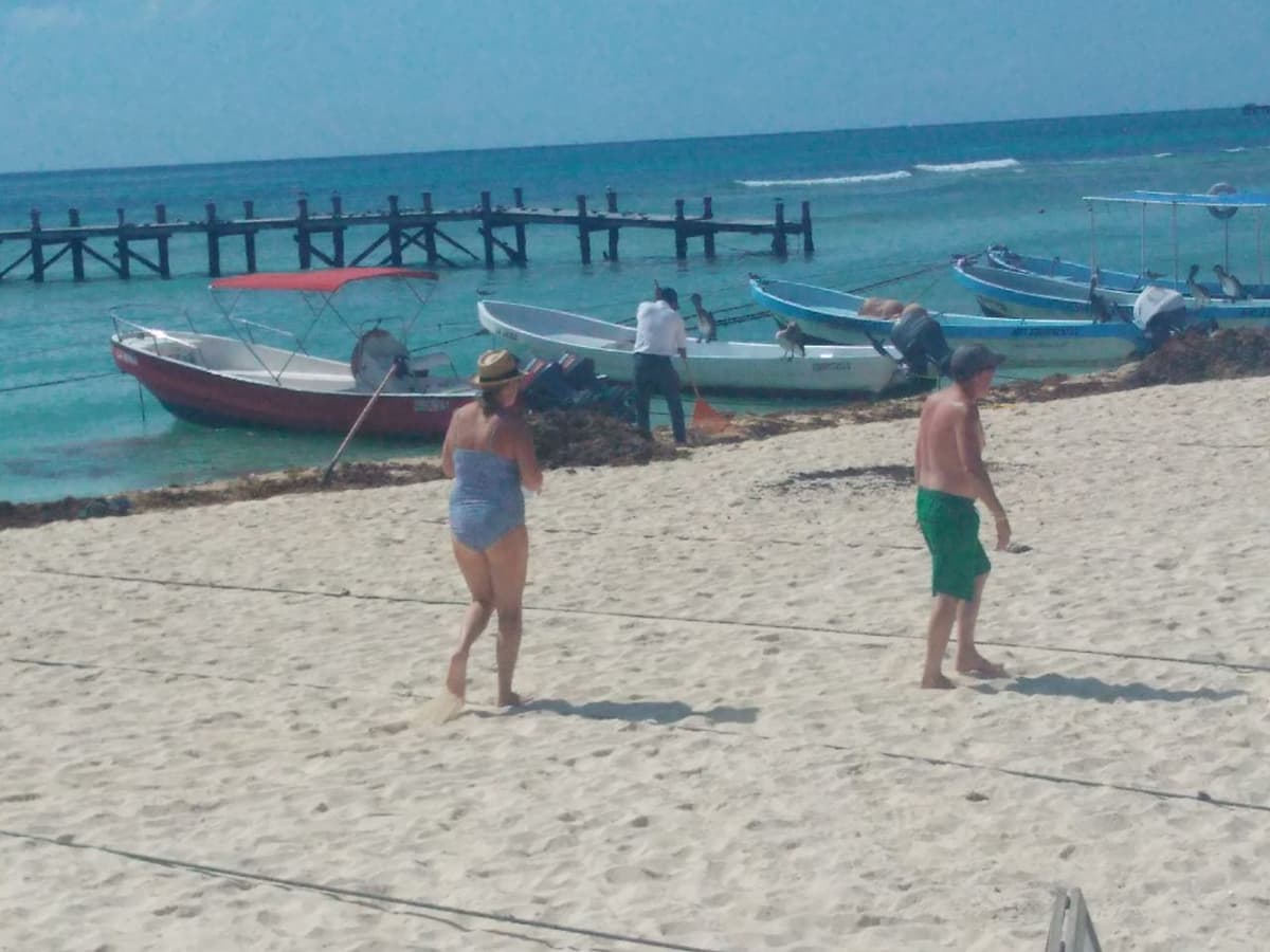 Tienen lancheros buenas expectativas a pesar de llegada de sargazo