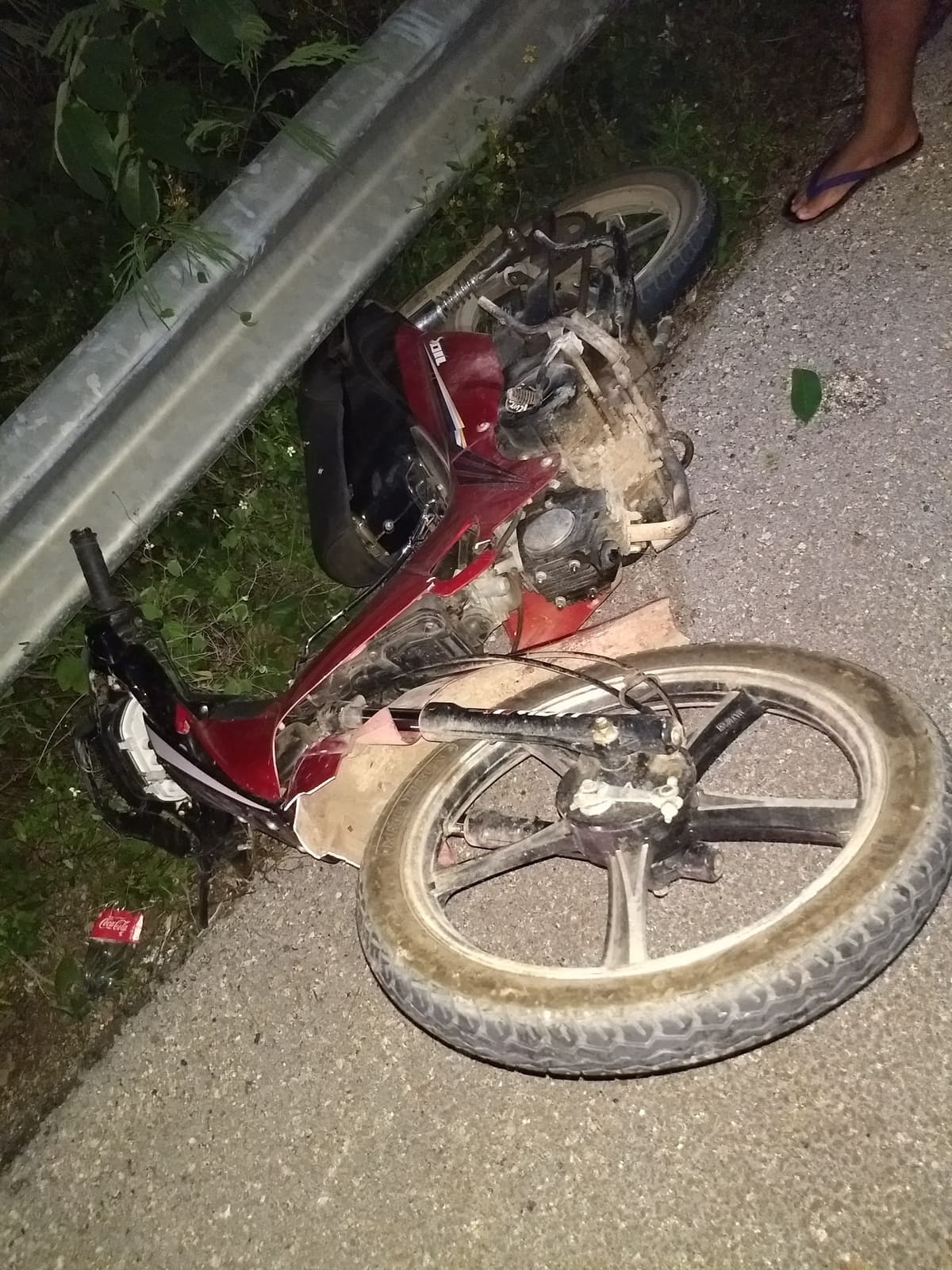 Fallece motociclista en La Esmeralda