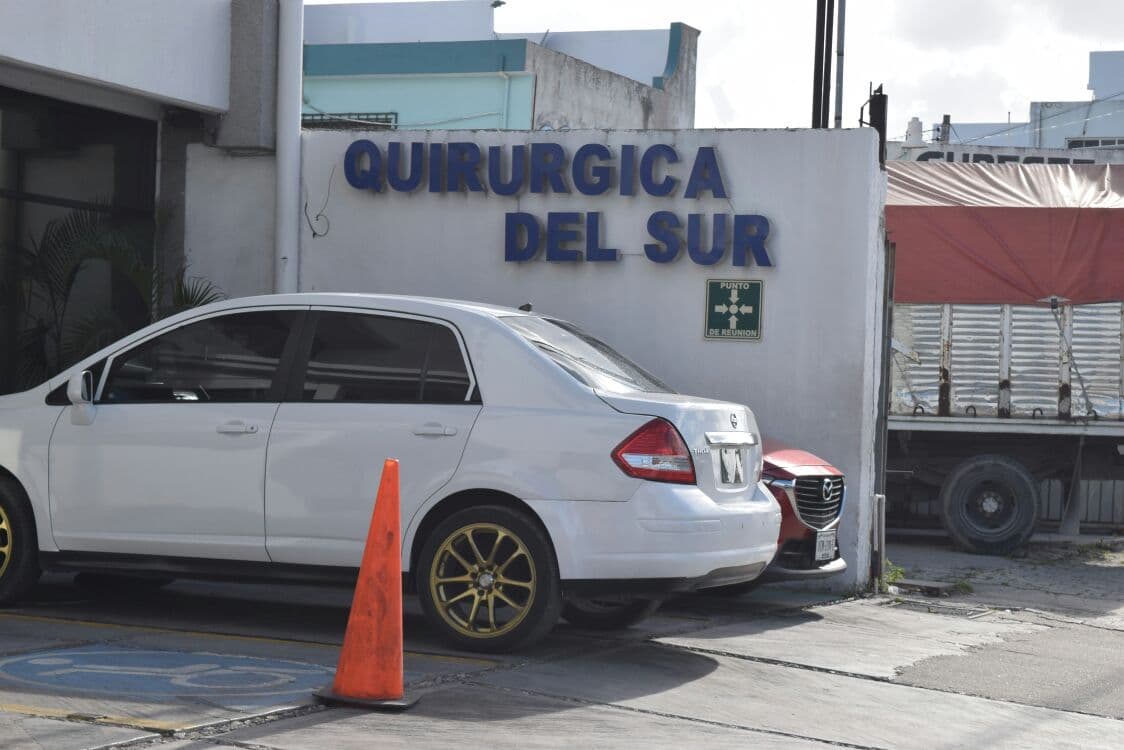 Ingresa paciente a clínica particular por herida de bala