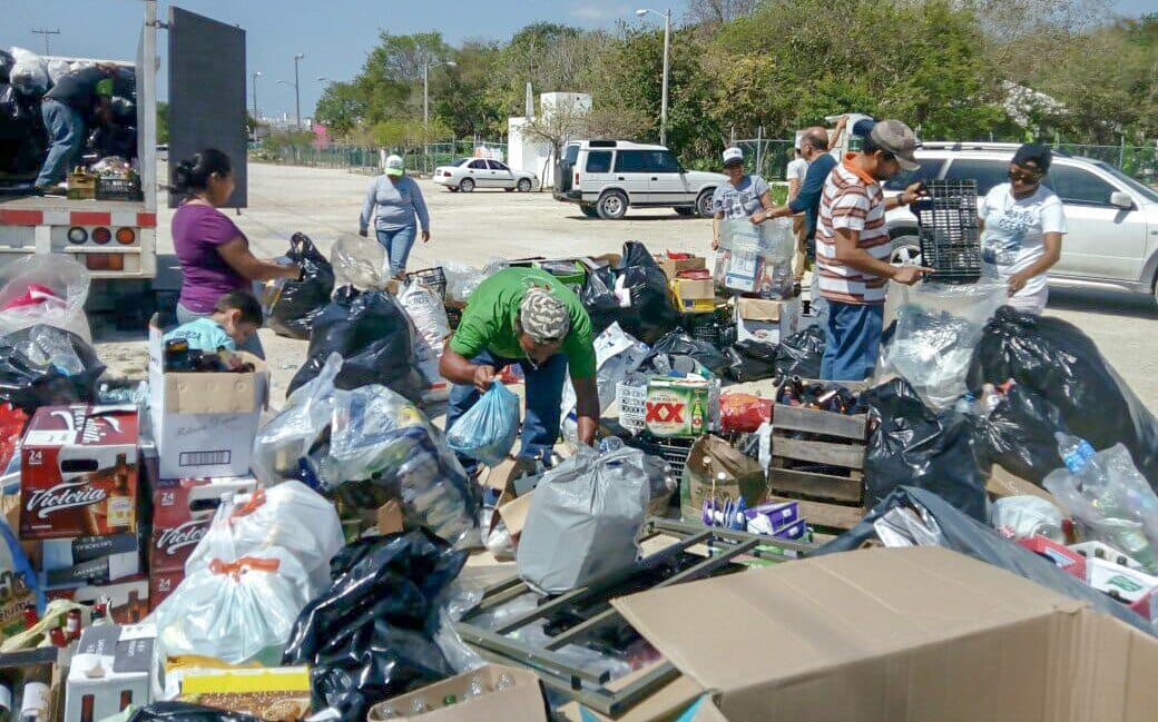 Organizan la Quinta Jornada del año del programa Reciclatón en Puerto Morelos