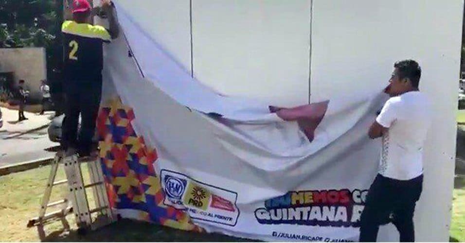 No retirará INE las mamparas