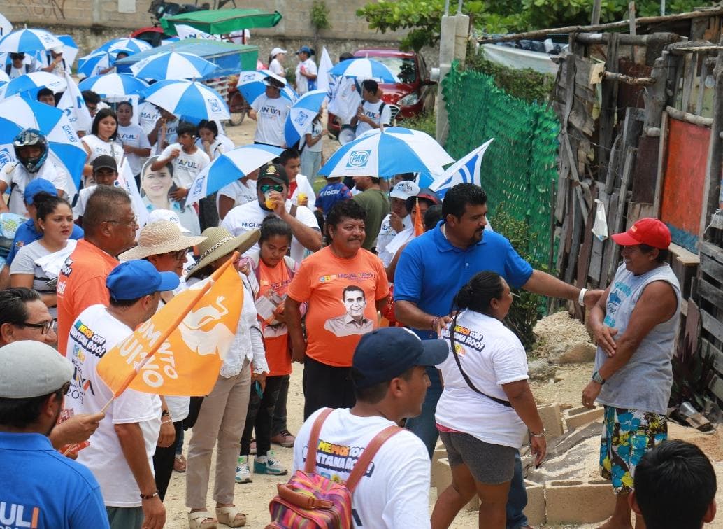 Mejores derechos sociales para toda Isla Mujeres: Faustino Uicab
