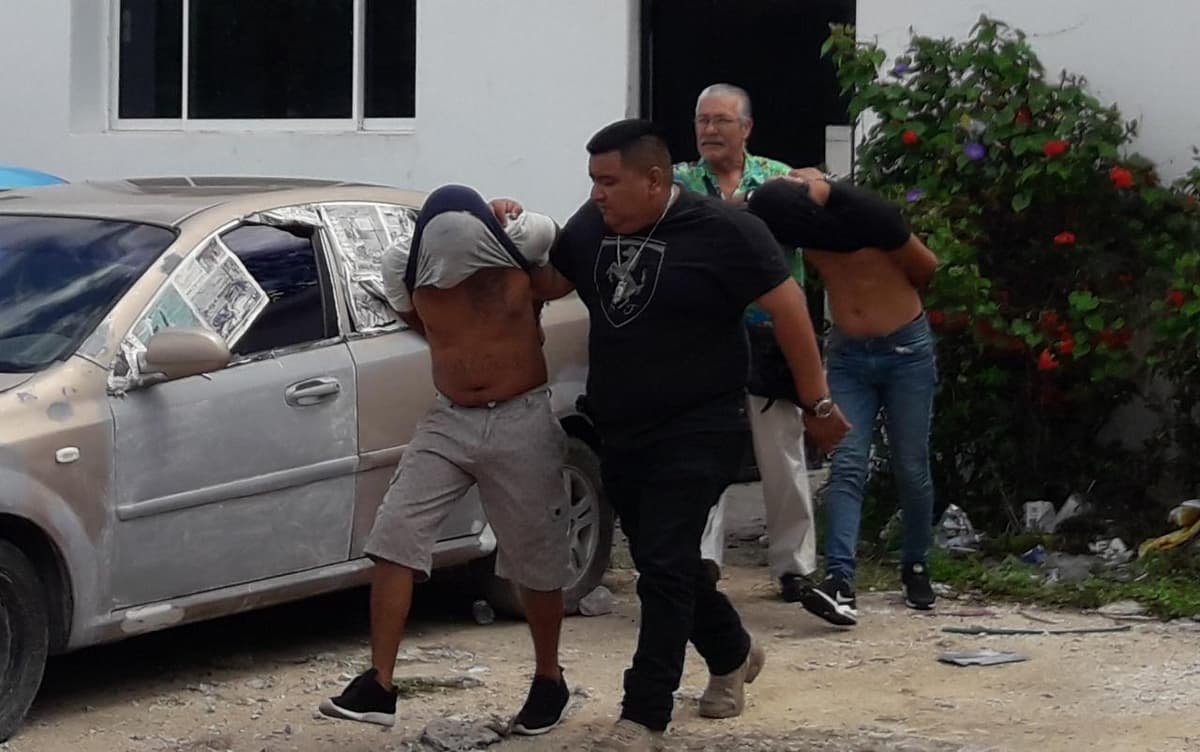 Trasladan presuntos sicarios al Cereso de Cozumel