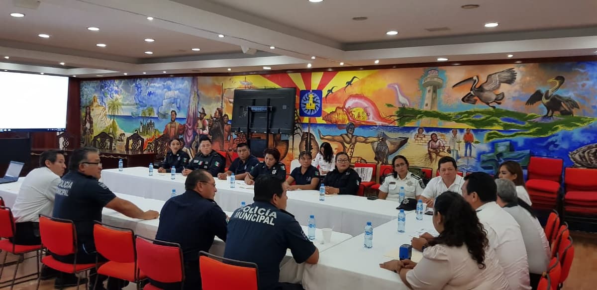 Fortalecen estrategias de seguridad en Isla Mujeres