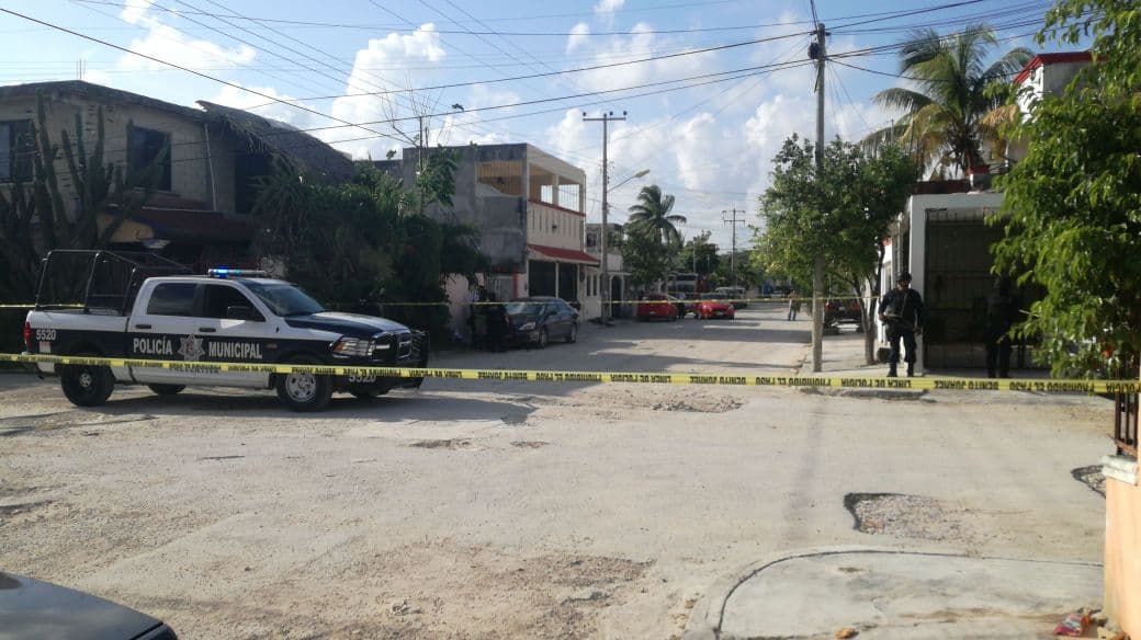 Sujeto es baleado y se va en taxi al hospital