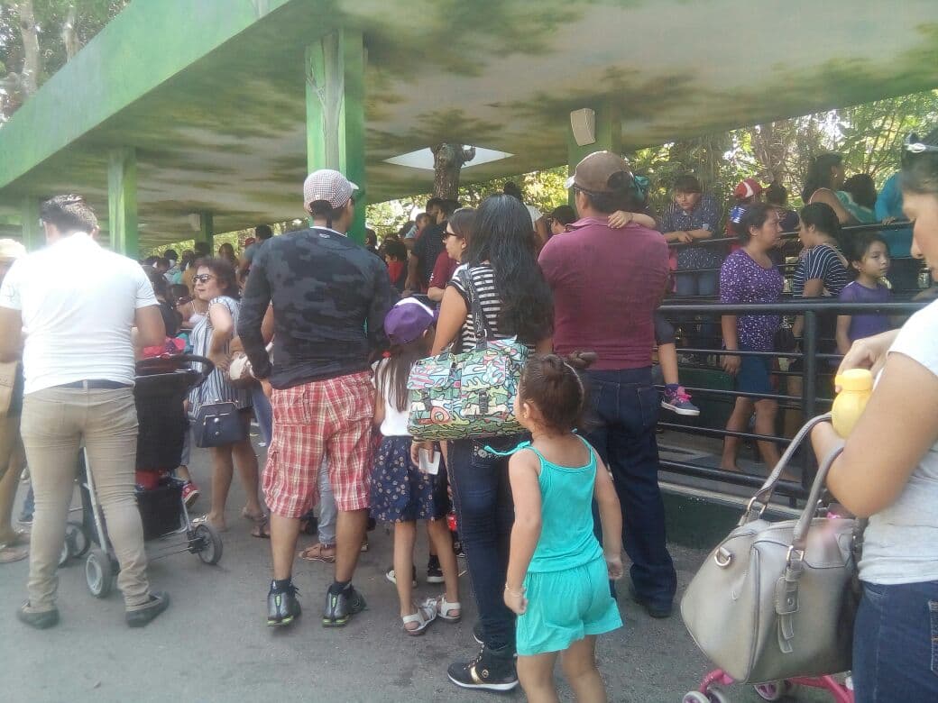 Cientos de familias visitan el Centenario en feriado en Yucatán