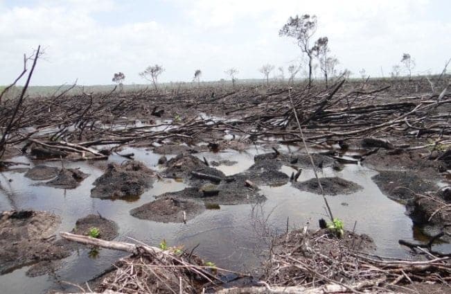 Se va el agua, pero siguen los problemas en Chumpón