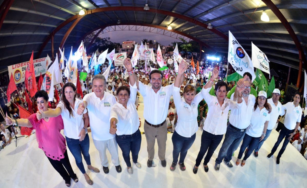 “Vamos a triunfar en Cozumel, vamos a triunfar en todo el primer distrito”: Leslie Hendricks