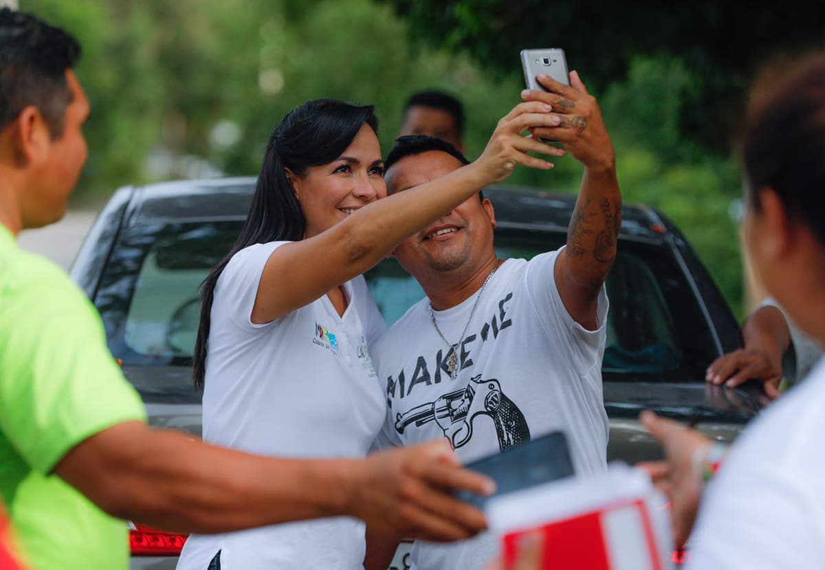 Laura Fernández se fortalece en Leona Vicario