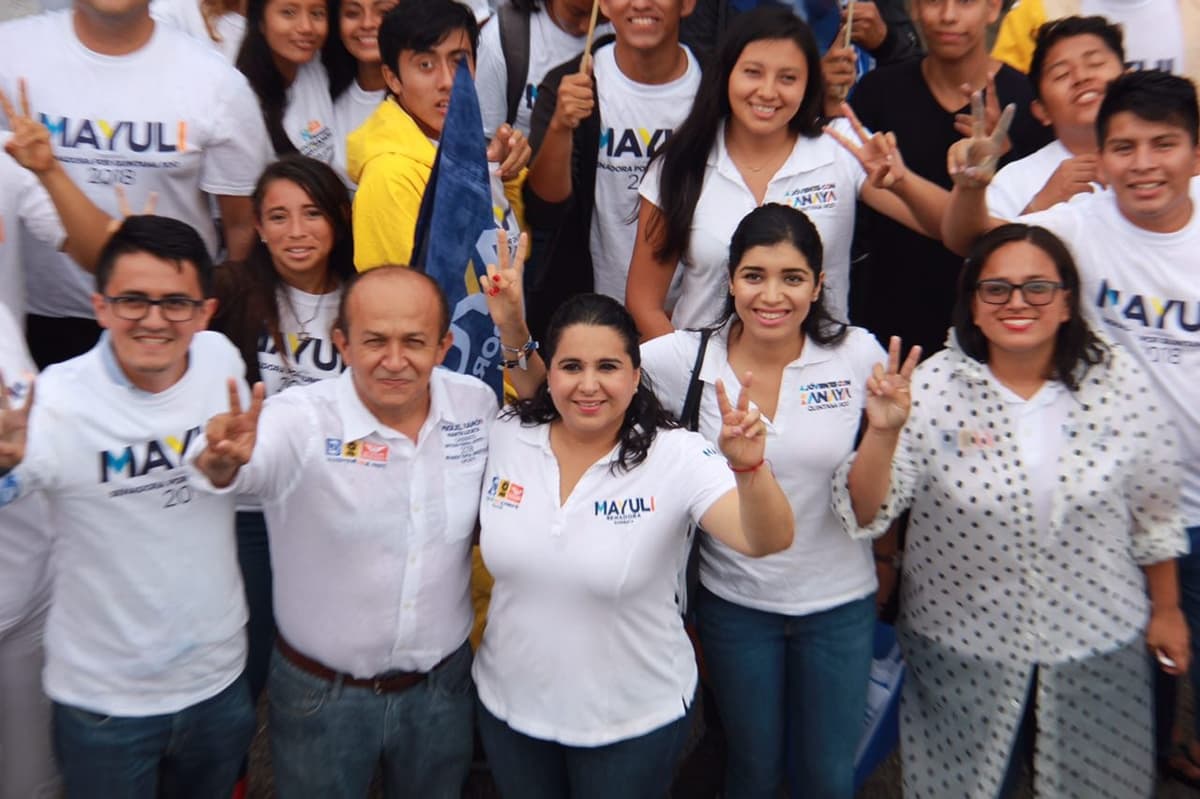 Volverá la paz a Quintana Roo: Mayuli