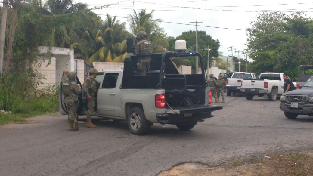 Catean federales y marinos dos casas en Chetumal