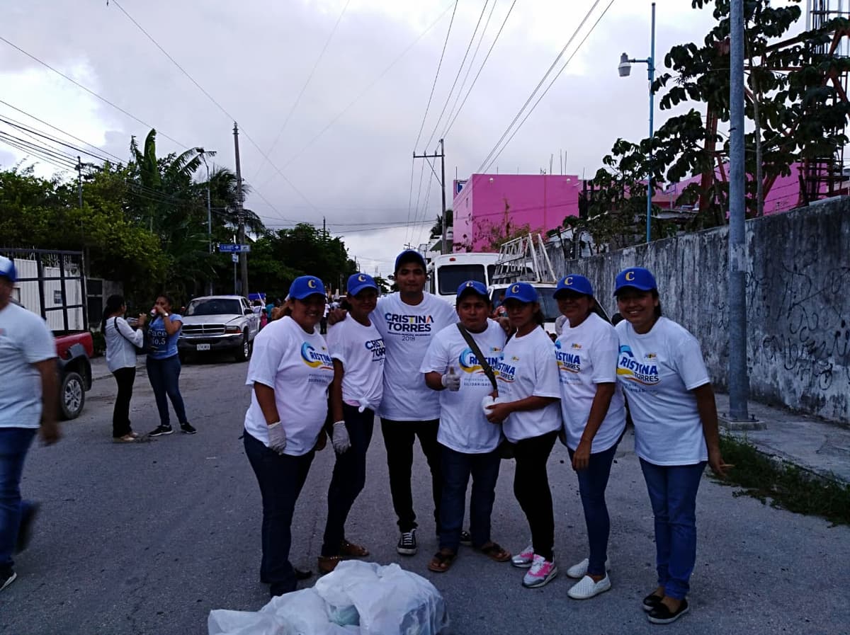 Caminatas del Frente, libres de basura
