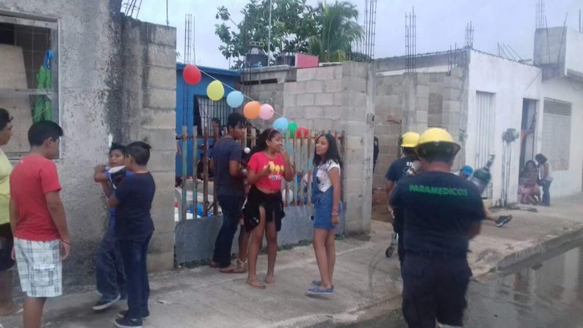 Fallece niño en accidente durante su cumpleaños en Chetumal