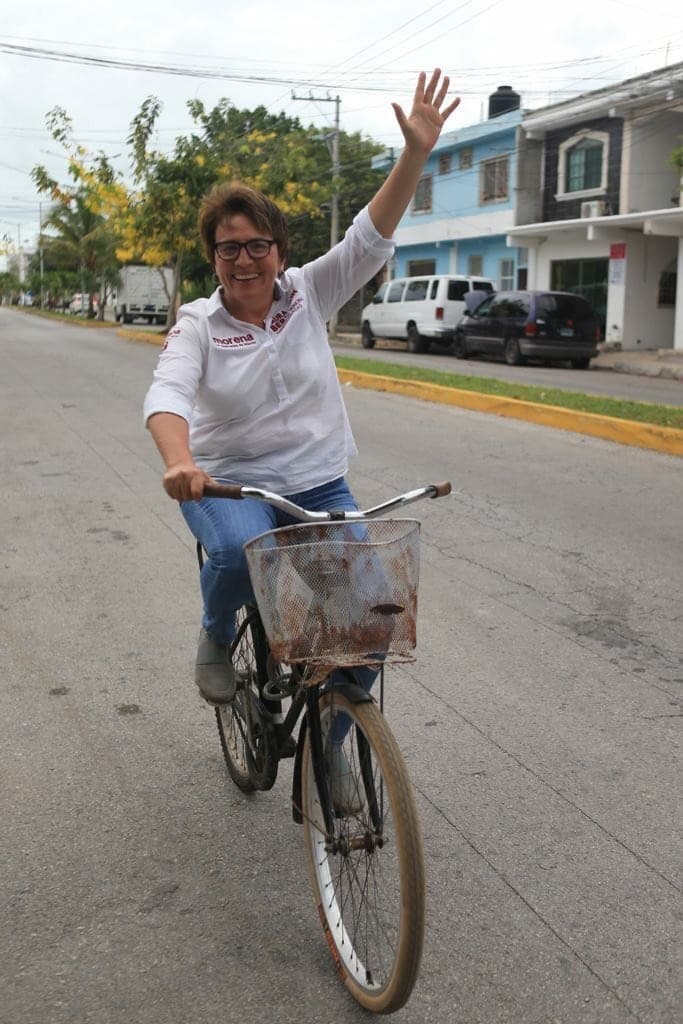 Miente Laura Beristain: en su gestión nunca mejoró las ciclopistas