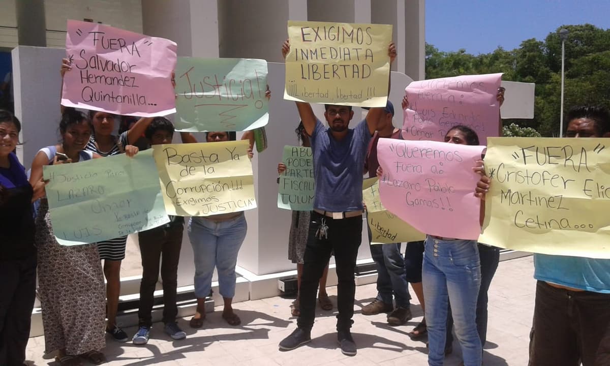 En Tulum piden ayuda al gobernador ante abusos de la Fiscalía