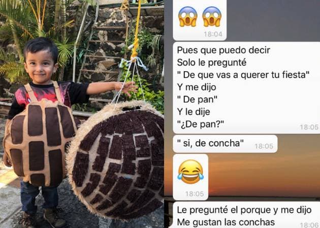 Bimbo y El Globo premian al "niño concha" con dotación de pan durante un año