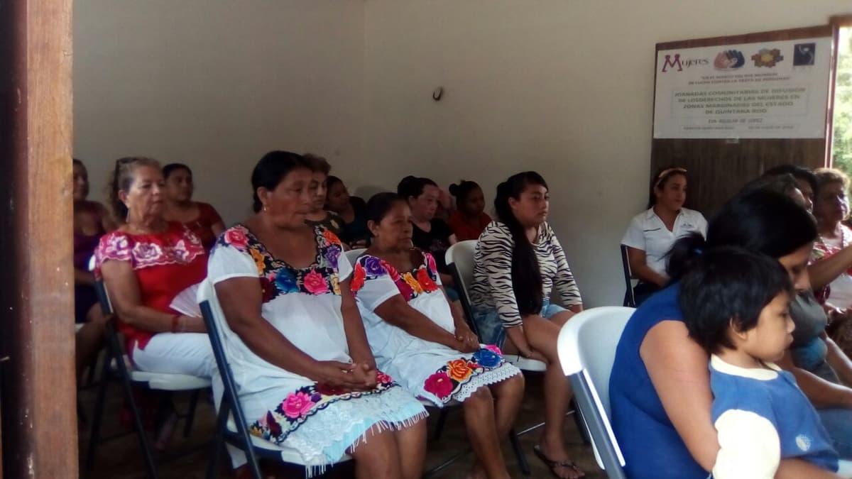 Promueve gobierno de Laura Fernández la equidad de género en la comunidad de Delirios