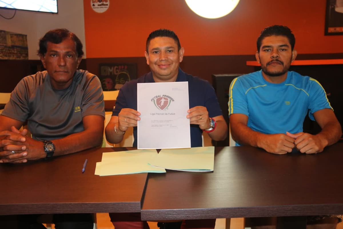 Presentación oficial de la Copa Premier Futsal en Playa del Carmen