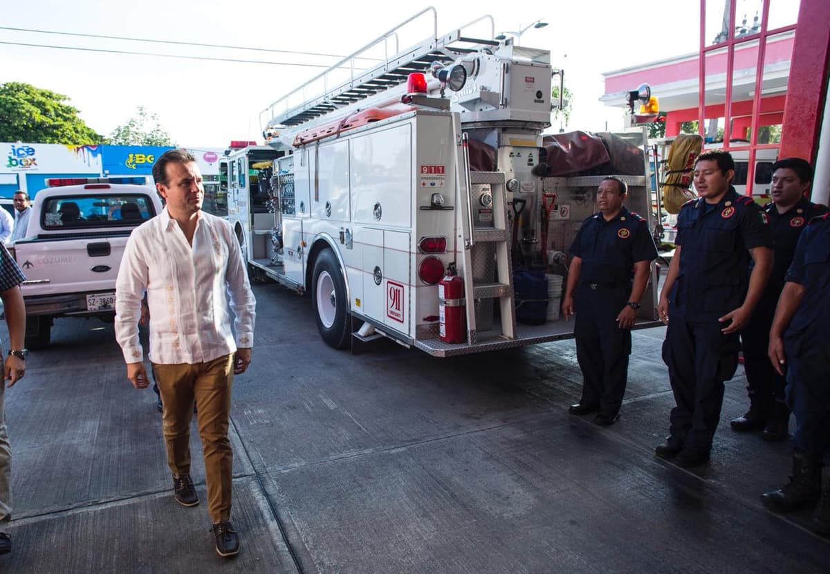Fortalecerá Pedro Joaquín a la Dirección de Protección Civil y Bomberos