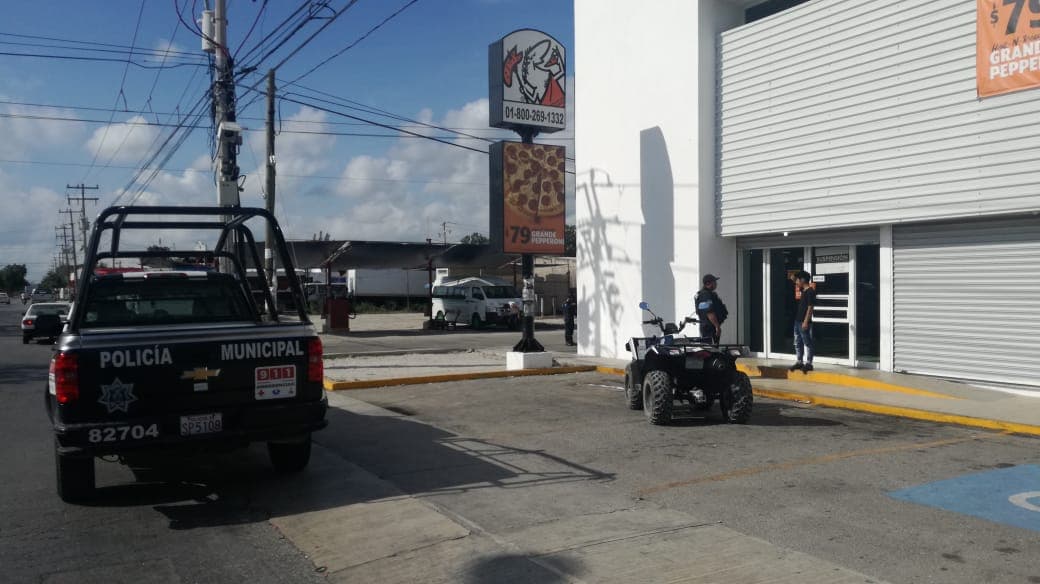 Otro robo en Solidaridad: asaltan pizzería