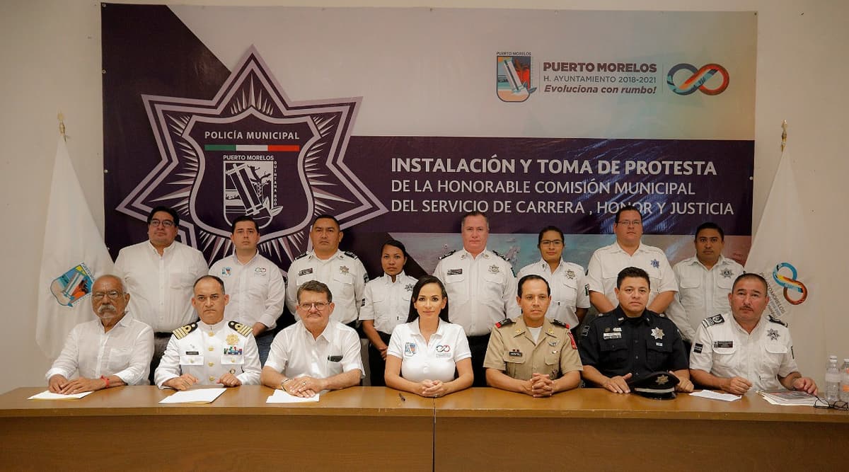 Puerto Morelos crea Comisión de Justicia para beneficio de policías municipales