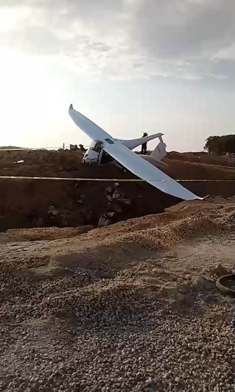 Cae avioneta en Calica