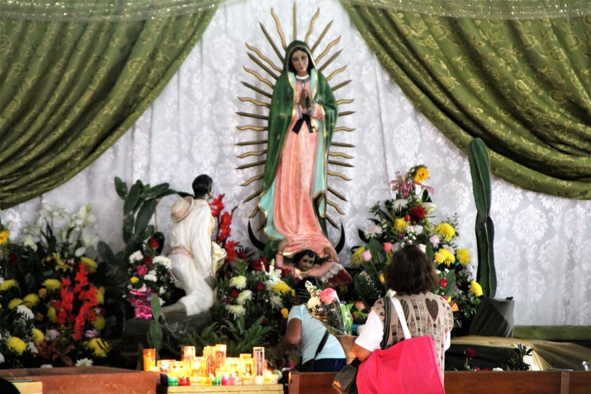 GALERÍA: Se vive fervor por la Virgen de Guadalupe