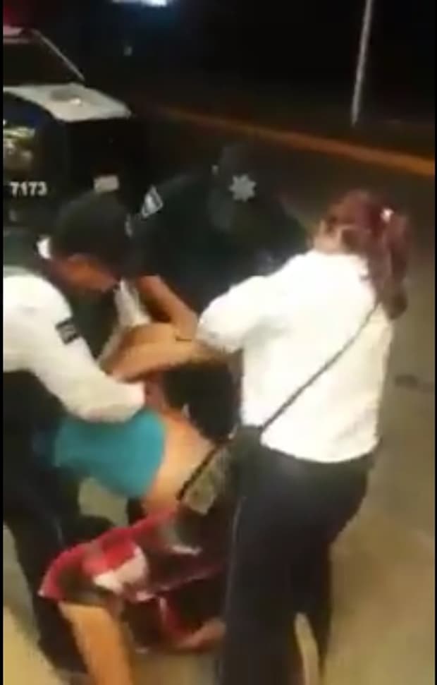 Video muestra presunto abuso policiaco en Cozumel