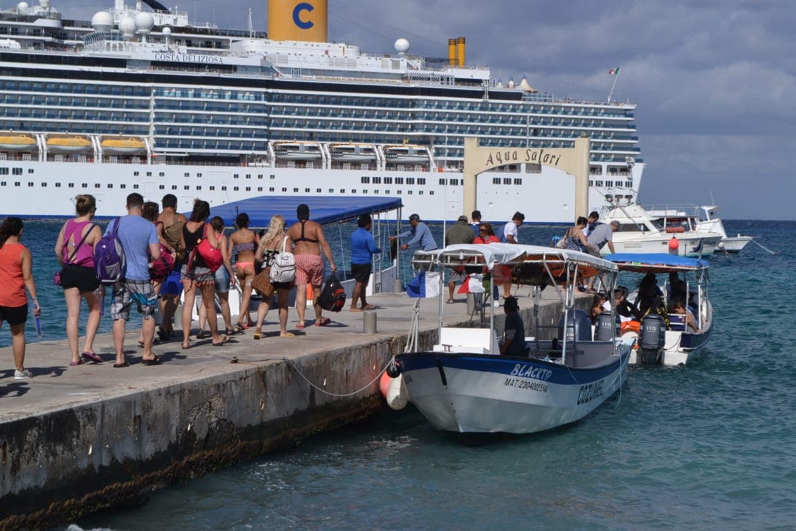 En una semana arribarán 32 cruceros a Cozumel