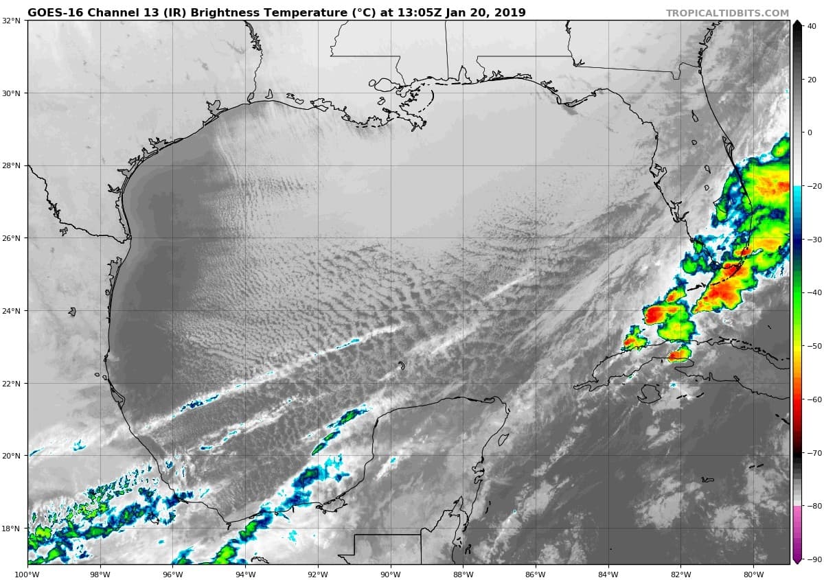 Llega frente frío 29 a Q. Roo: Habrá nublados y lluvia