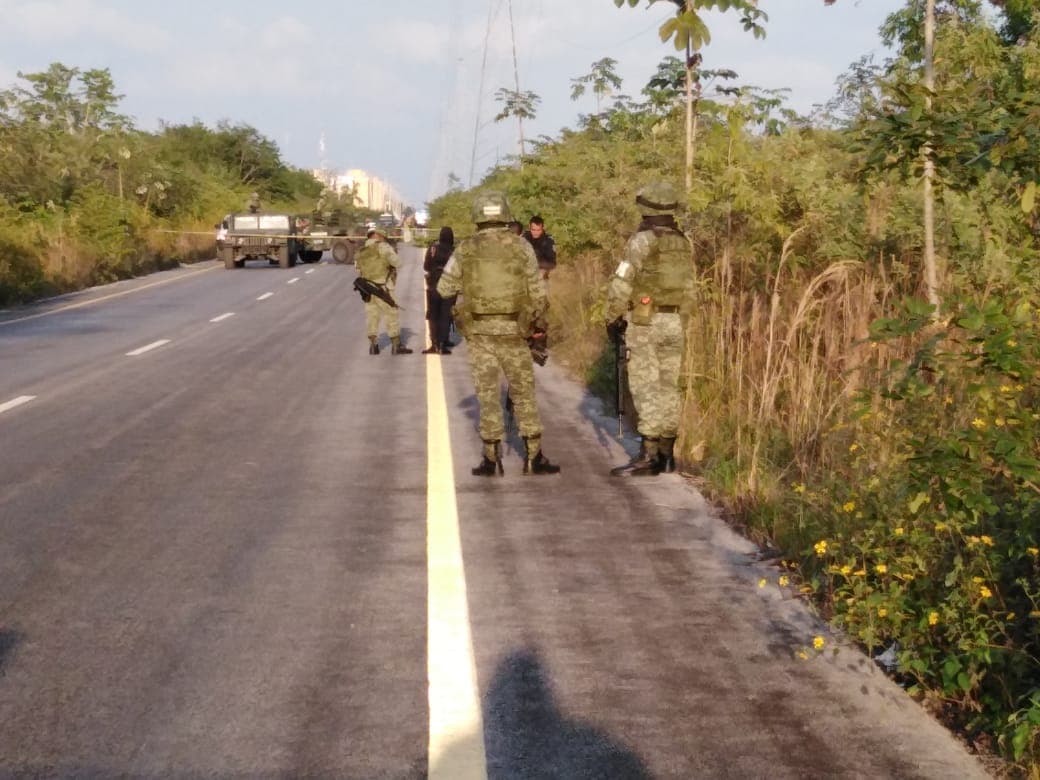 Hallan presuntos restos humanos en Región 260