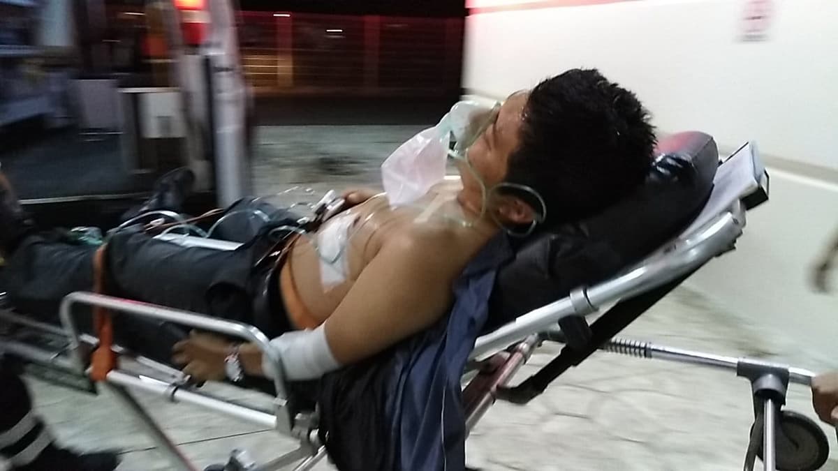 Joven es apuñalado en la Región 200