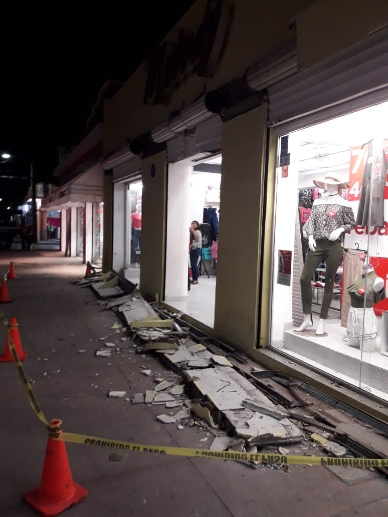 Establecimiento al que se le desplomó la marquesina no será castigado