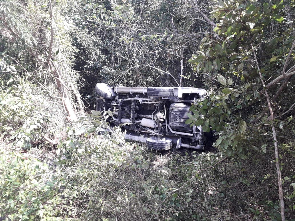 Mujer resulta ilesa de carreterazo en Cozumel