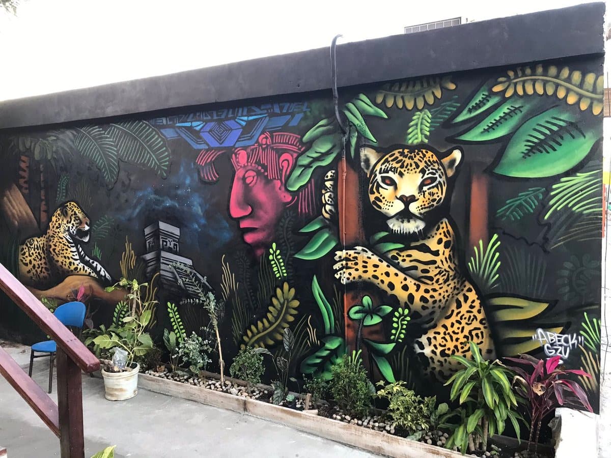 Inauguran mural dedicado al jaguar en Isla Mujeres
