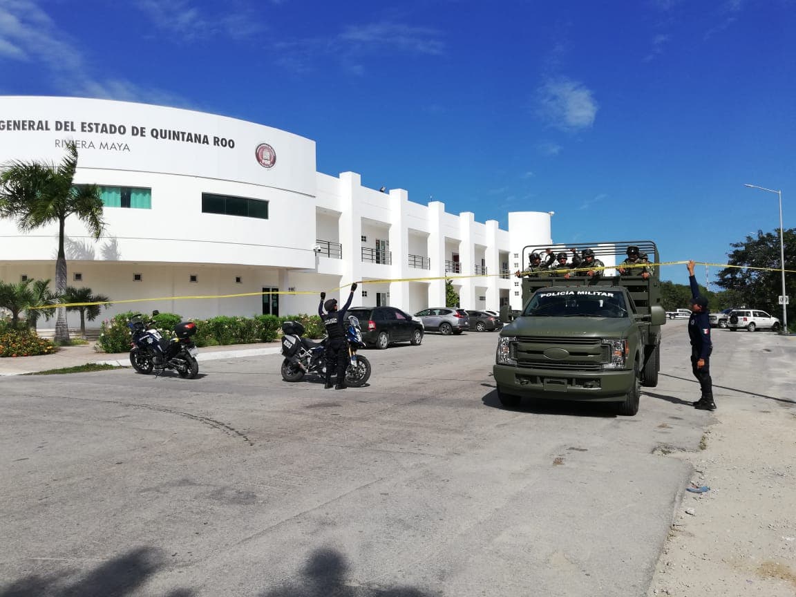 Blindan Seguridad Pública en Solidaridad por temor a posible ataque