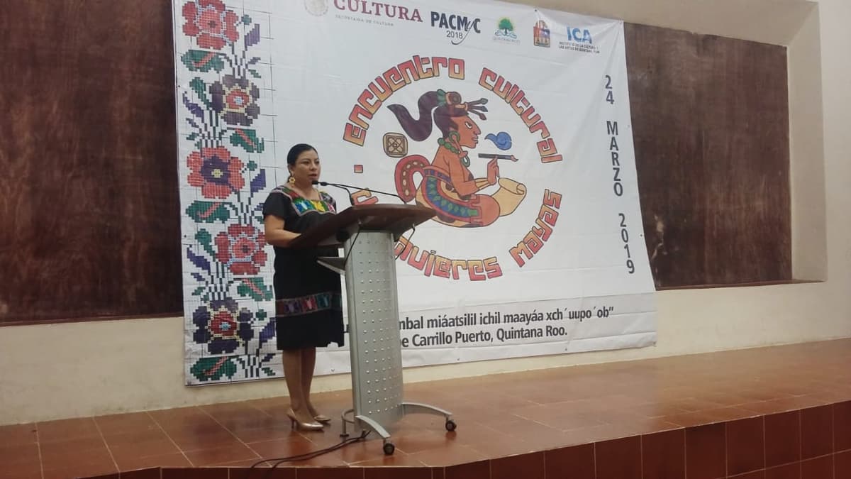 Realizan primer encuentro cultural de mujeres mayas en Carrillo Puerto
