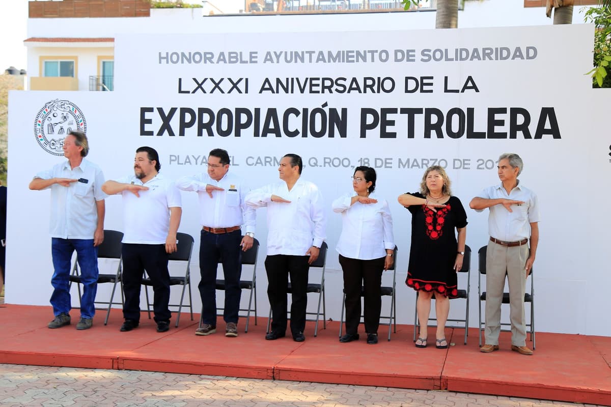 Solidaridad conmemora 81 aniversario de la Expropiación Petrolera
