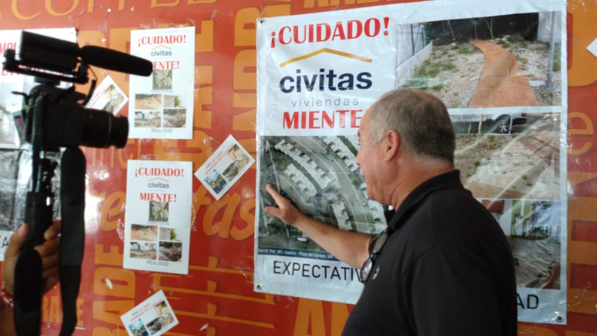 Denuncian fraude en fraccionamiento Veredas del Puerto