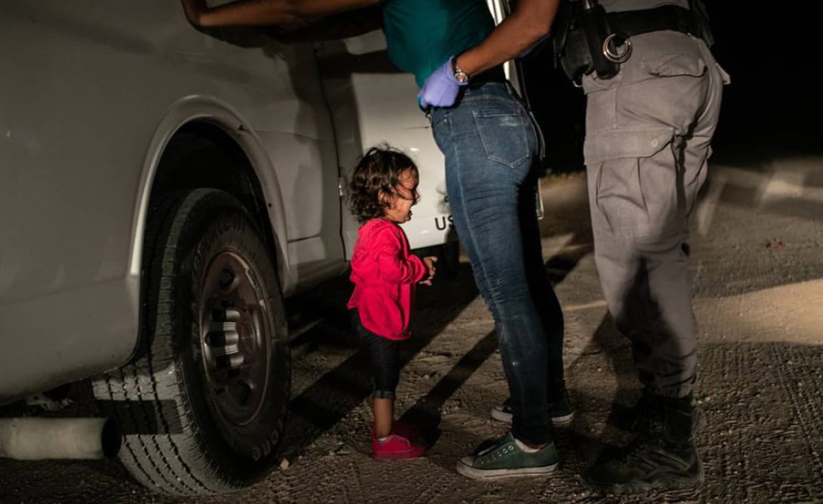 "Niña llorando en la frontera", ganadora del World Press Photo 2019