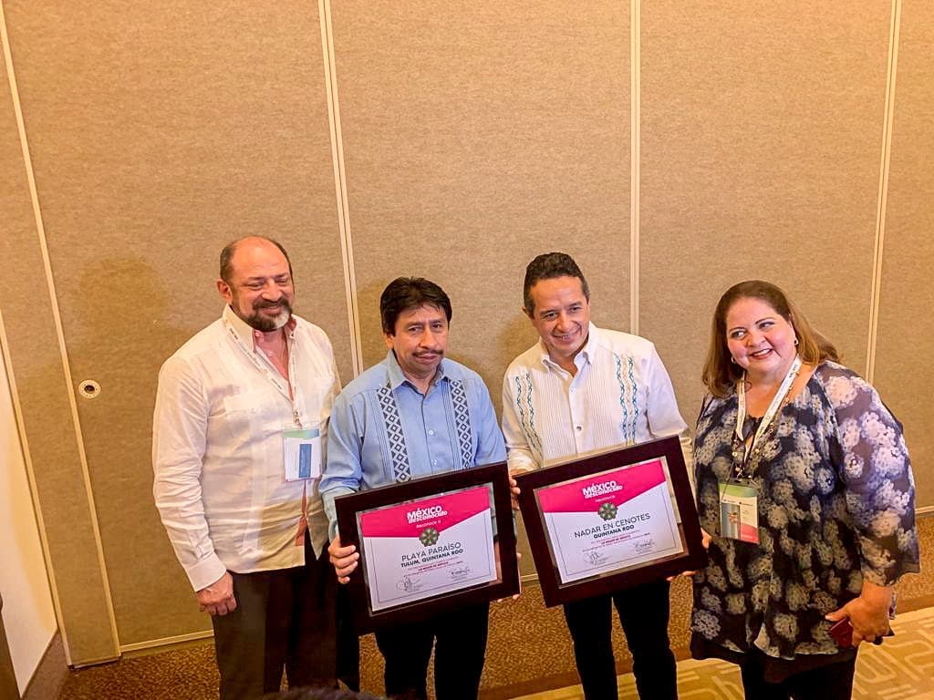 Tulum recibe reconocimiento de la “Mejor Playa” en el Tianguis Turístico 2019