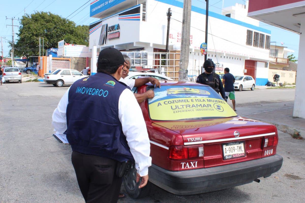 Ilegales, multas a taxistas por parte del Instituto de Movilidad