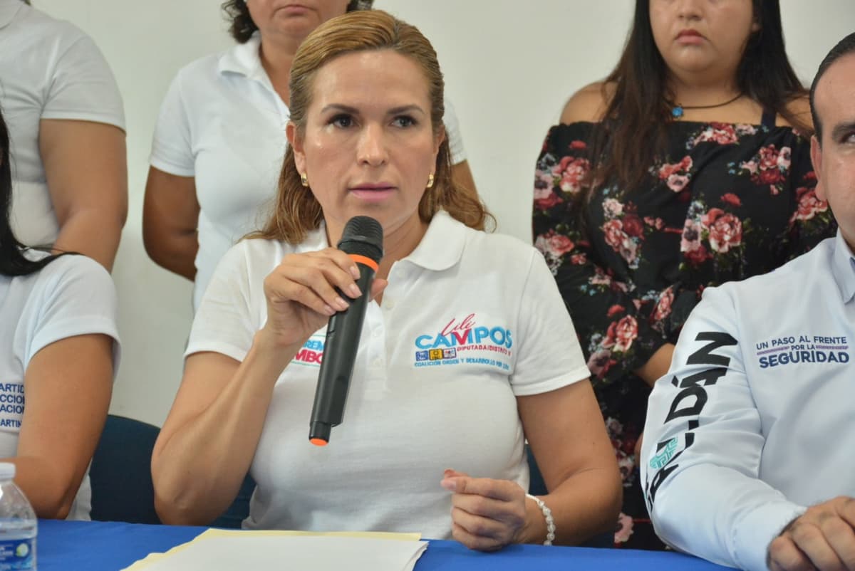 Laura Beristain encubre violencia de género: Lili Campos