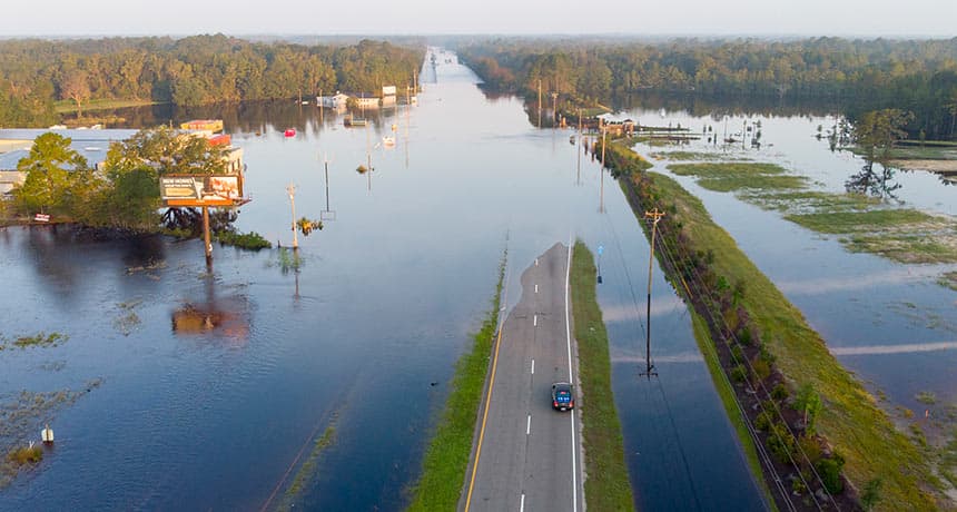 La realidad del cambio climático: sargazo, ciudades hundidas y cosechas perdidas