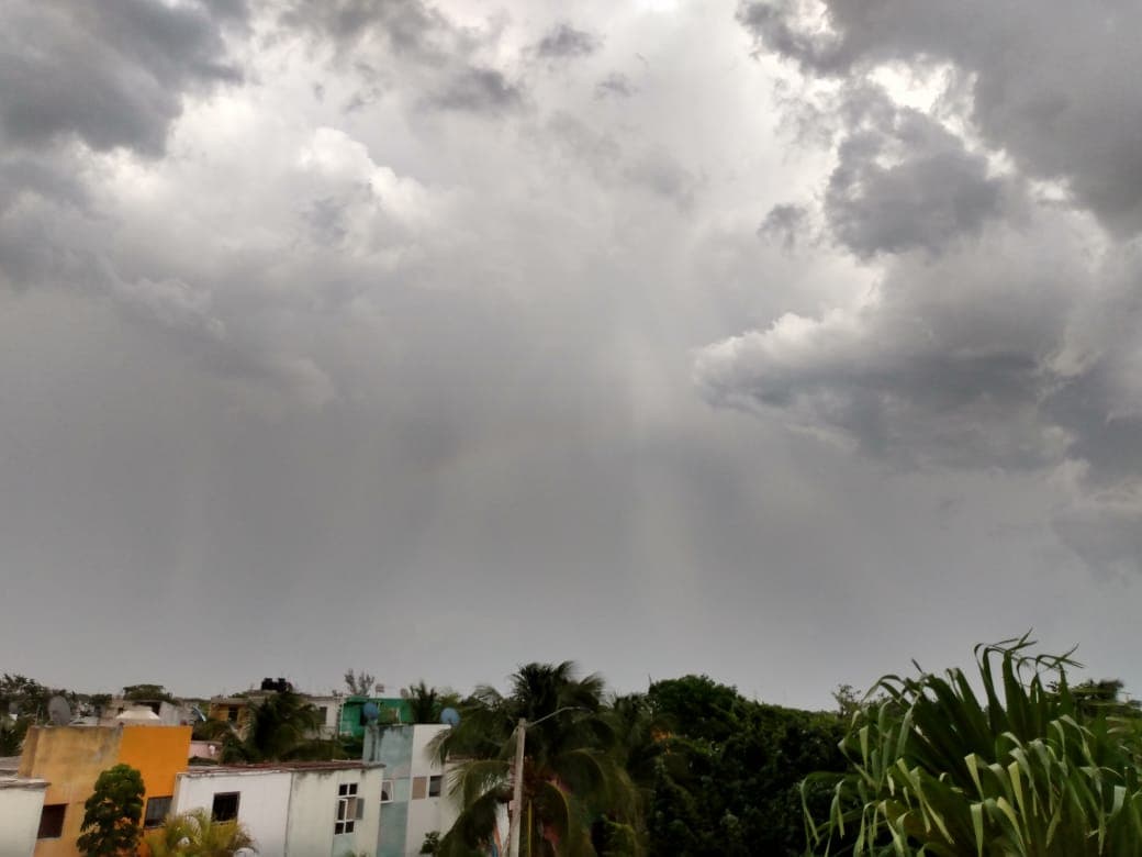 Prevén lluvias intensas en Playa del Carmen