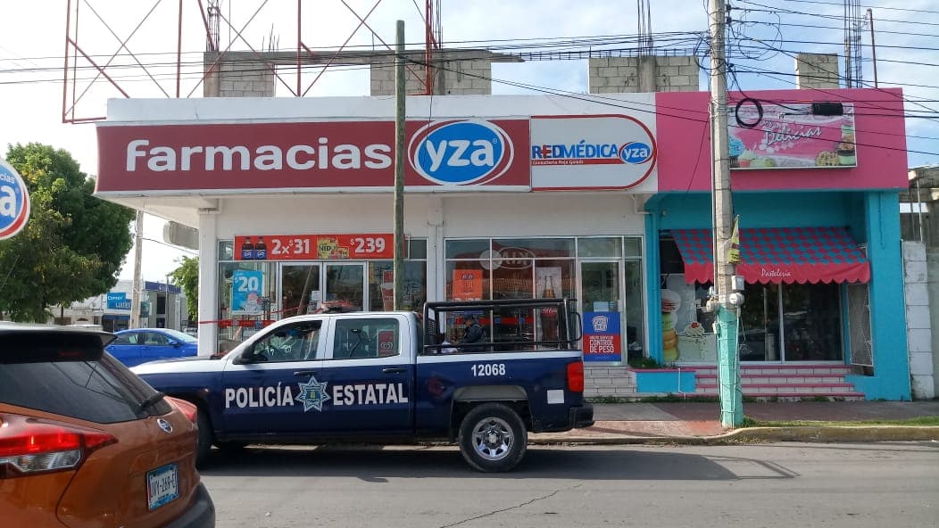 Asaltan otra farmacia en Chetumal